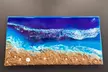 Resin Beach Scene Art Class Experience - Second Medium