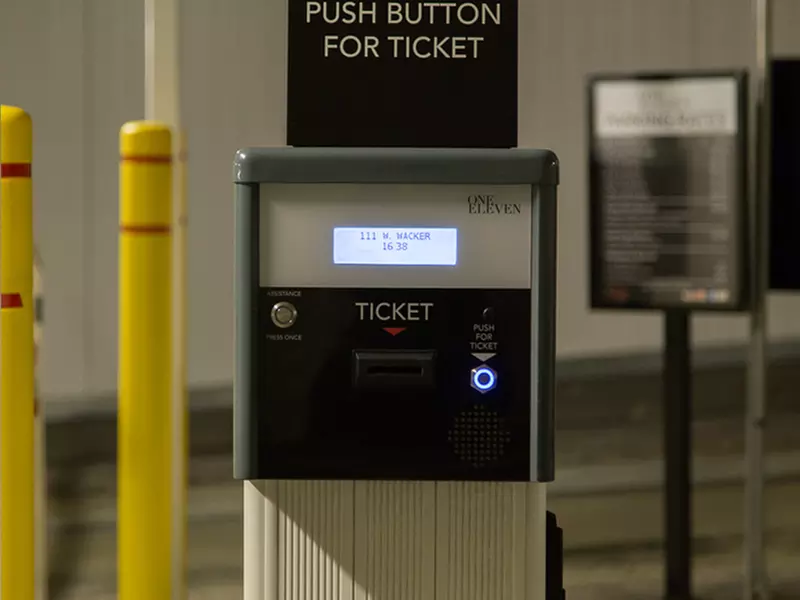 Parking at One Eleven Garage