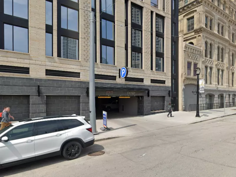 Parking at Huron Garage