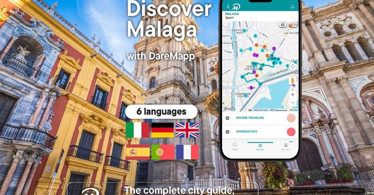 Visita guiada privada por Málaga con tu móvil