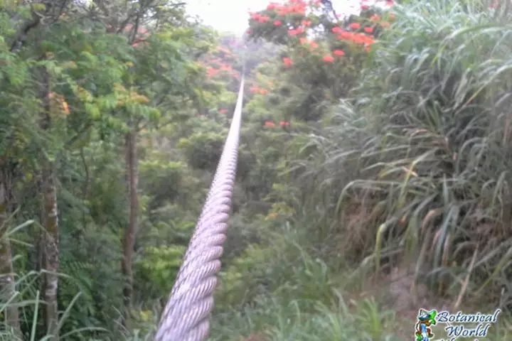 Big Island: 8-Zipline & Suspension Bridge Waterfall Adventure