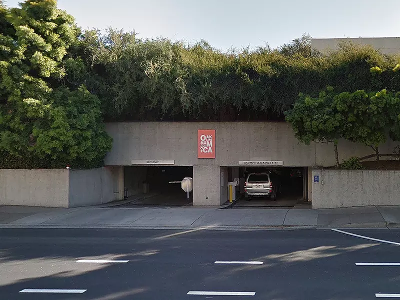 Parking at Oakland Museum of California Garage