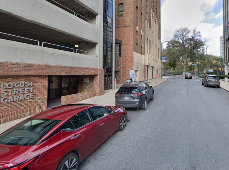 Parking at Locust Street Garage