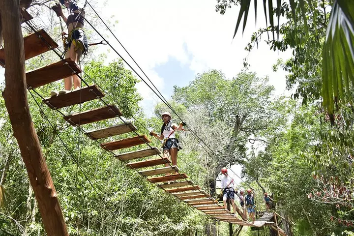 ATVshared,Horseback Riding Cenote &Ziplines from Playa del Carmen