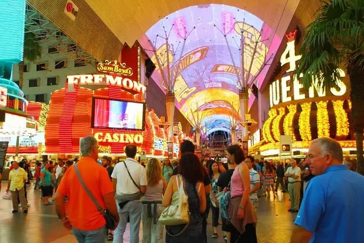 Las Vegas Night Tour, Fremont St. Experience, & Welcome sign