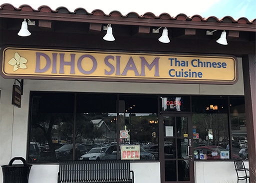 5% Cash Back at Diho Siam Ladera Ranch