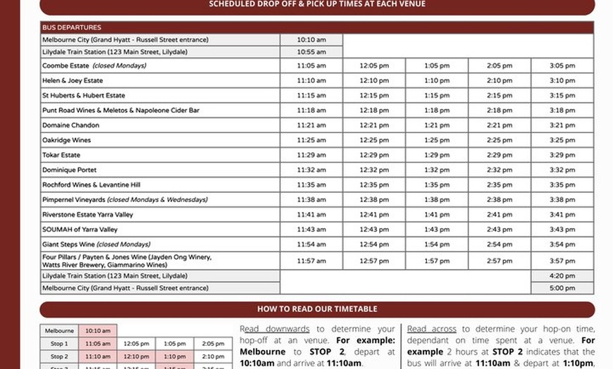 Image 3: From Melbourne: Hop On Hop Off Yarra Valley - RED Route