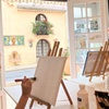 Image 2: 2 heures Activité privée de peinture à Vallauris Artist Studio