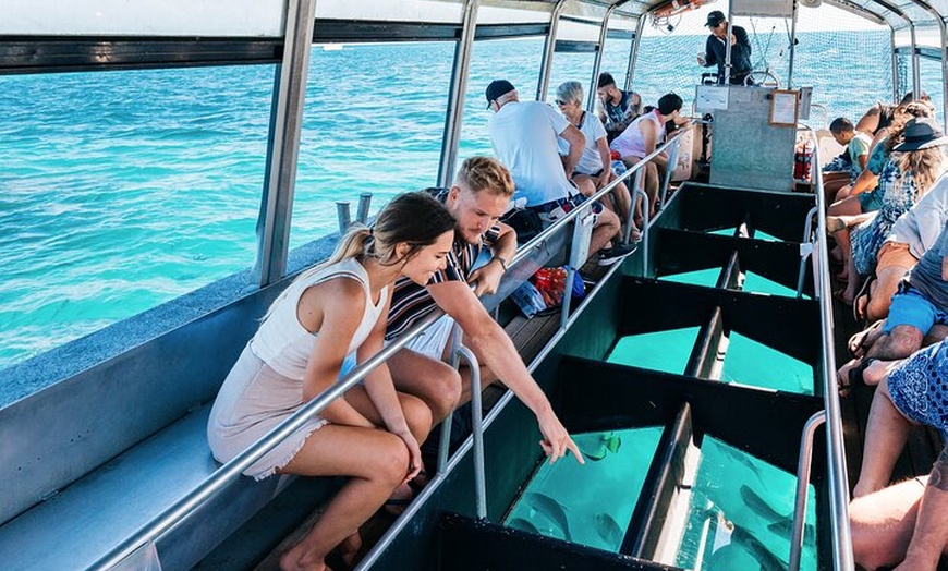 Image 2: Snorkelling or Glass Bottom Boat at Green Island from Cairns