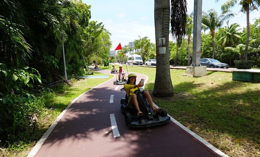 Image 2: Cancun Go Kart Tour with Costume in Hotel Zone