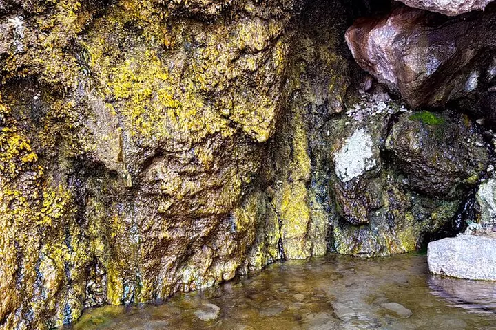 Goldstrike Hot Springs and 124 Degree Magma Heated Waterfall Hike