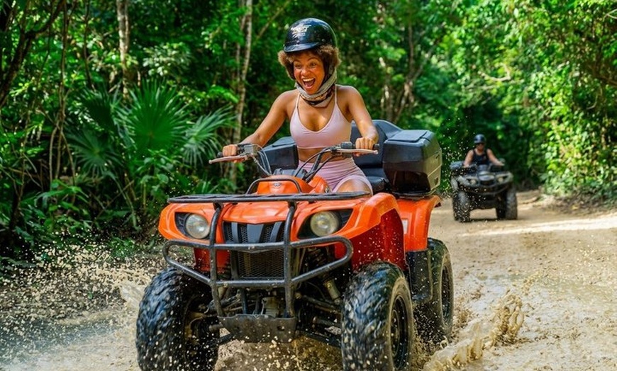 Image 20: Cancun ATV Adventure, Interactive Bridges, Ziplines and Cenote