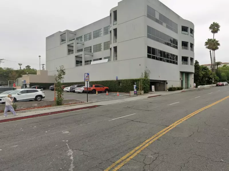 Parking at 819 N. San Vicente Blvd. Lot