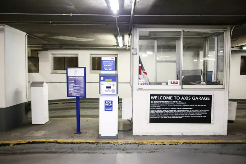 Parking at The Axis Garage
