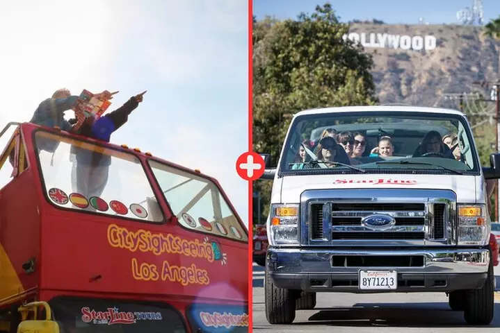 Bundle & Save: Celebrity Homes Tour with Hop-On Hop-Off Bus