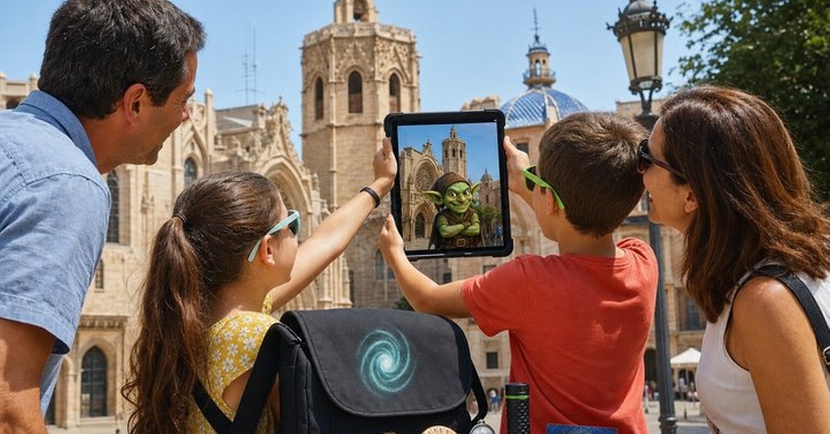 Escape game al aire libre para niños en Valencia