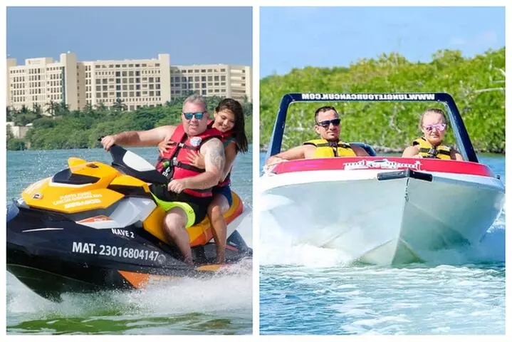 Speedboat across the Mangroves & Snorkel with Jet Ski Rental - Primary Image
