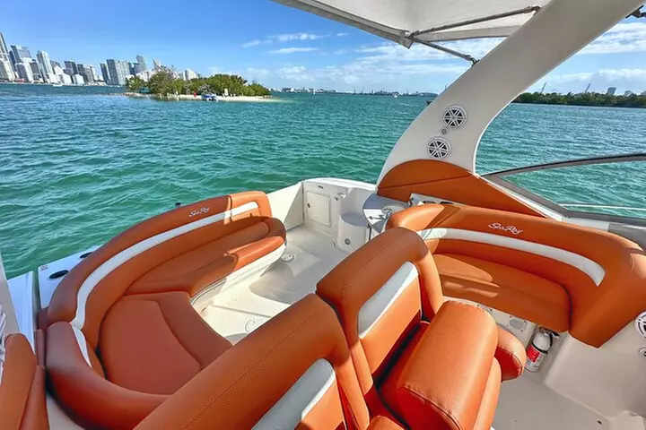 Private Captained Boat Tour in Miami for up to 12 Passengers