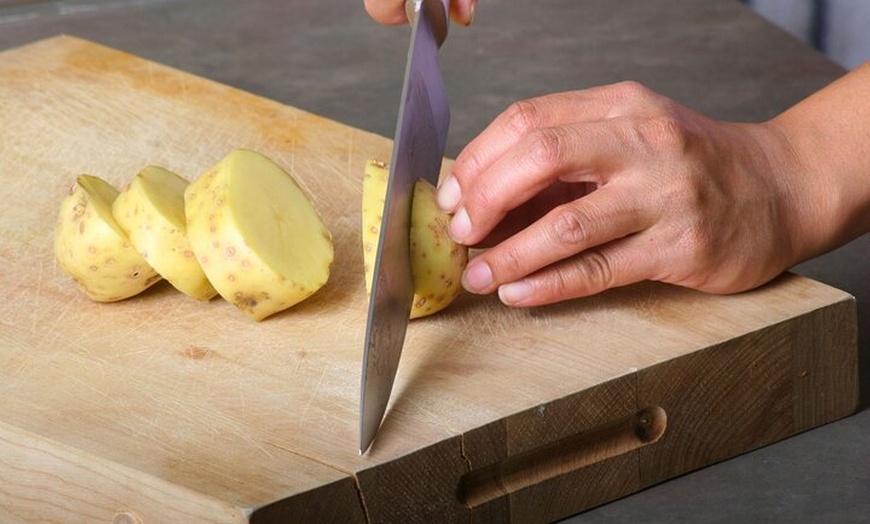 Image 11: Cook Paella & Tapas + Market Tour en Barcelona (4 - Comida)