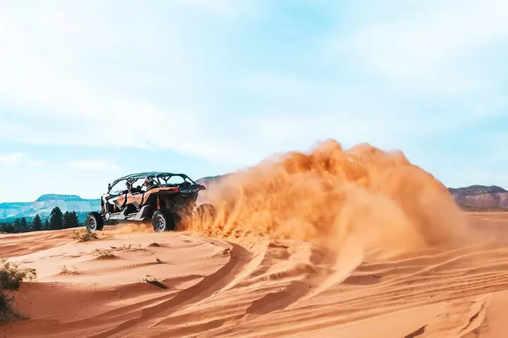 UTV Dune Cruise and Surf at Coral Pink Sand Dunes