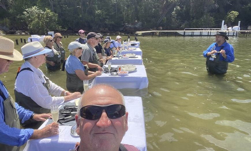 Image 5: Hawkesbury River Oyster lease tour then visit a seaside village