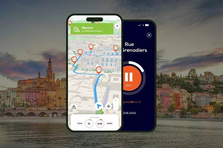 Menton Visite audioguidée à pied 2h00 et 22 commentaires audios - Primary Image
