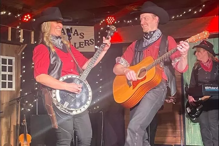 "Cue the Country" show & dinner at Firelight Barn in Henderson