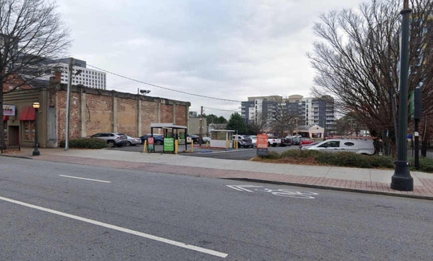 Image 2: Parking at 521 Peachtree St. NE. Lot