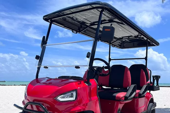 6 Passenger Golf Cart Rental in Key West