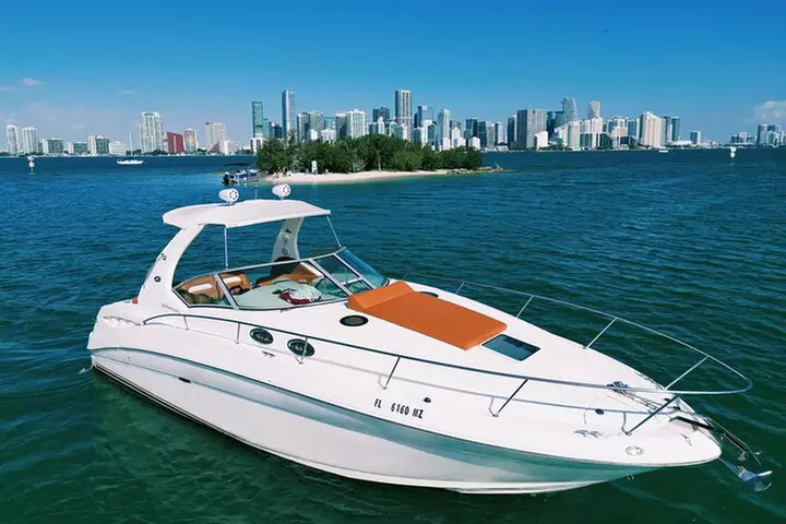 Private Captained Boat Tour in Miami for up to 12 Passengers