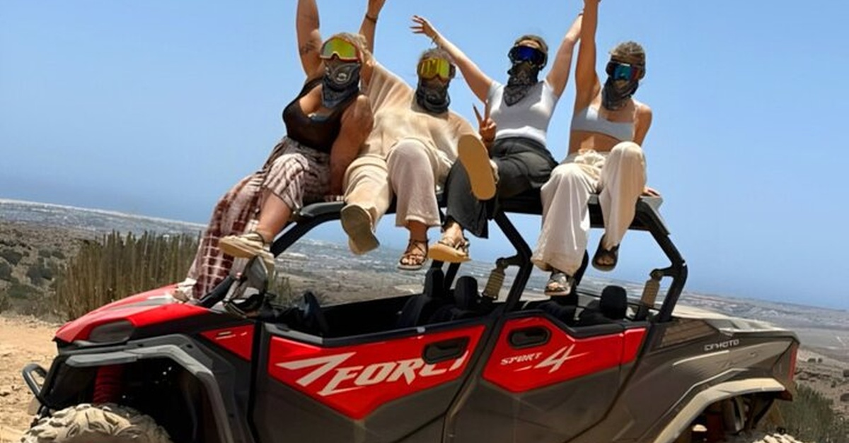 Buggy Family Monster de 4 plazas para actividad de motor en Las Palmas