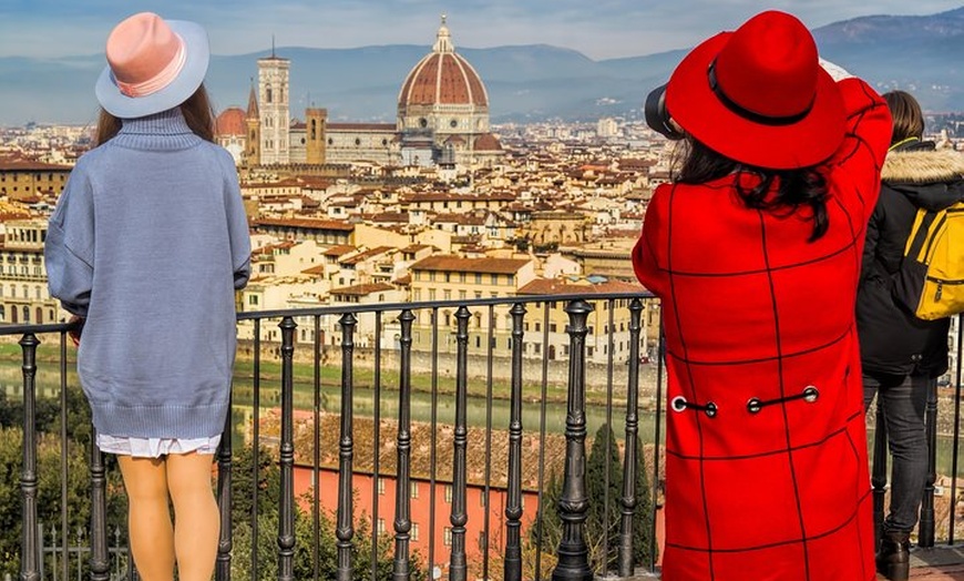 Image 1: Tour per piccoli gruppi condiviso dal porto di Livorno: Pisa e Firenze