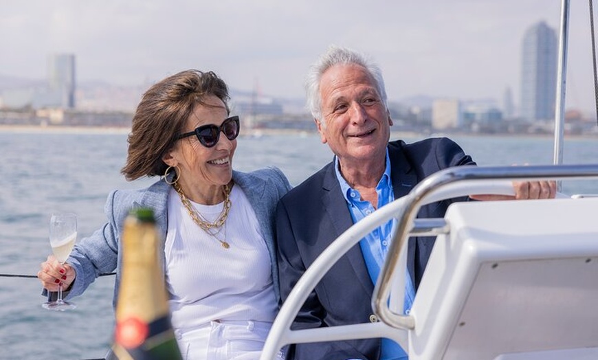 Image 6: Puesta De Sol En Un Velero De Lujo Desde Port Olimpic