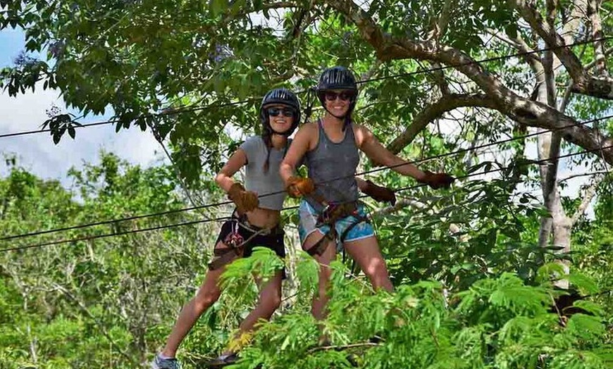 Image 12: Zipline ,ATV & Cenote Adventure in the Jungle Kingdom