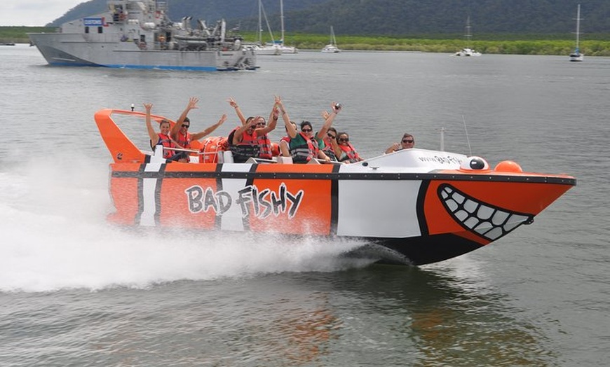 Image 1: Cairns Jet Boat Ride