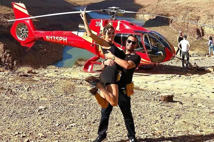 Grand Canyon Helicopter Tour with Hoover Dam & Champagne Toast