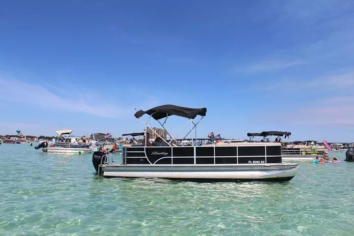 Okaloosa Island Full Day Pontoon Boat Rental Adventure - Primary Image