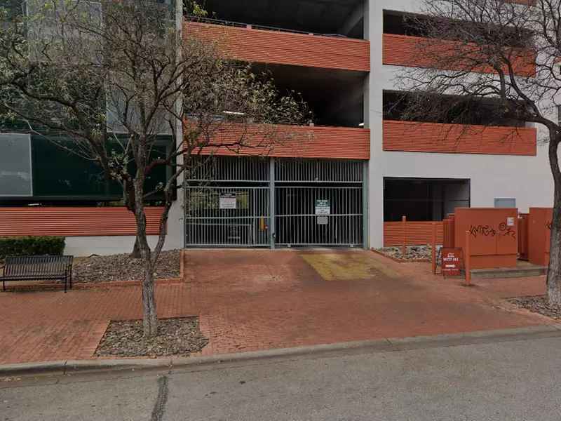 Parking at Elle West Ave. Garage