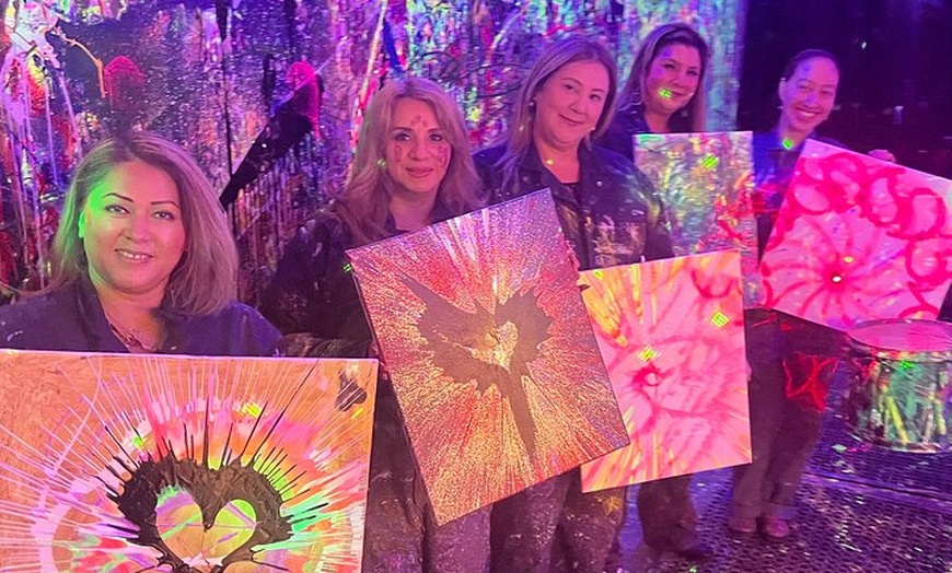 Image 2: Atlanta Spin Art – Create Your Own Masterpiece