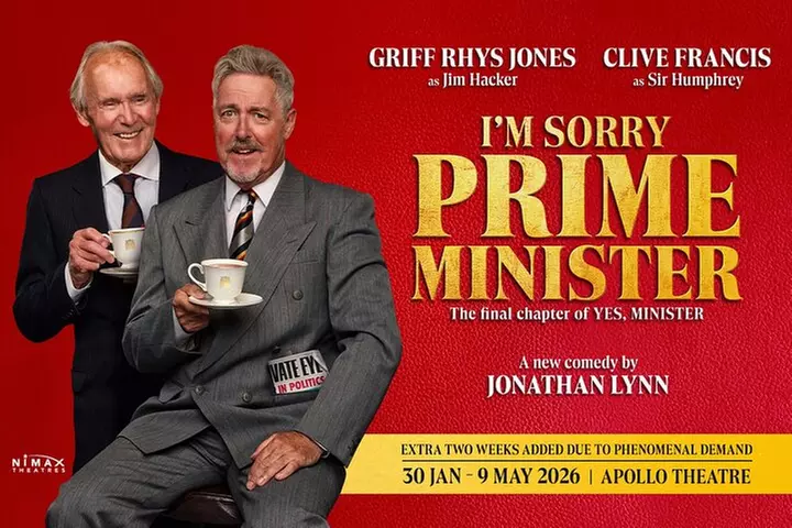 London Theatre: I'm Sorry, Prime Minister - Primary Image