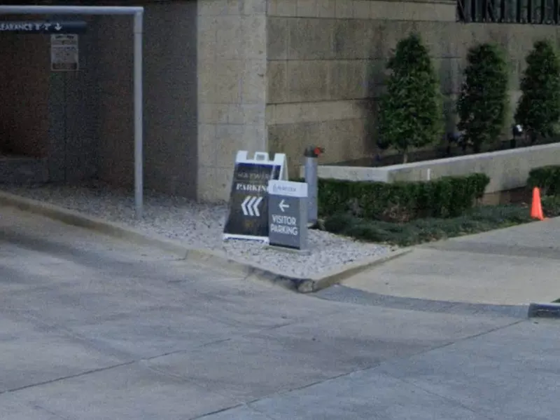 Parking at 1920 McKinney Ave. Lower Garage