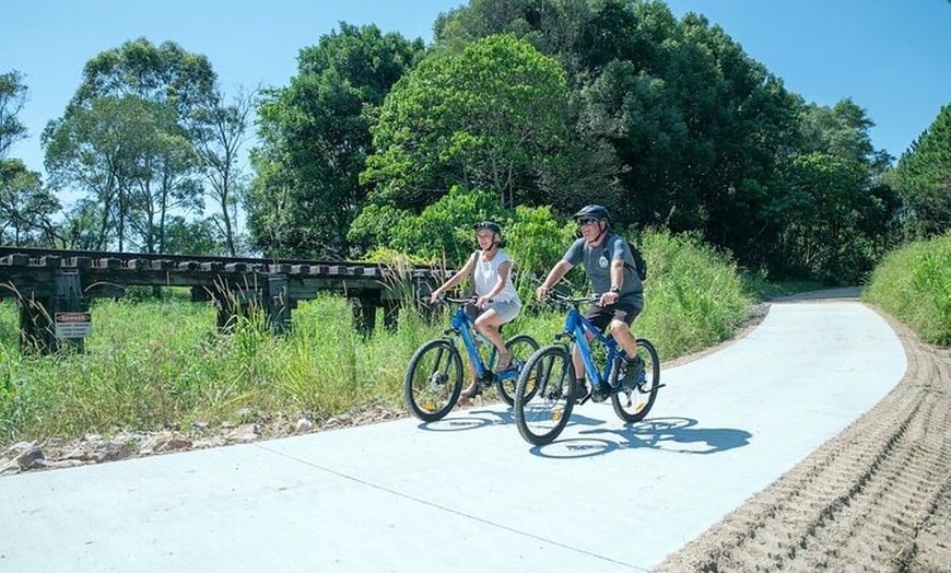 Image 5: E bike Rail Trail and Husk Distillery Lunch Gold Coast and Byron