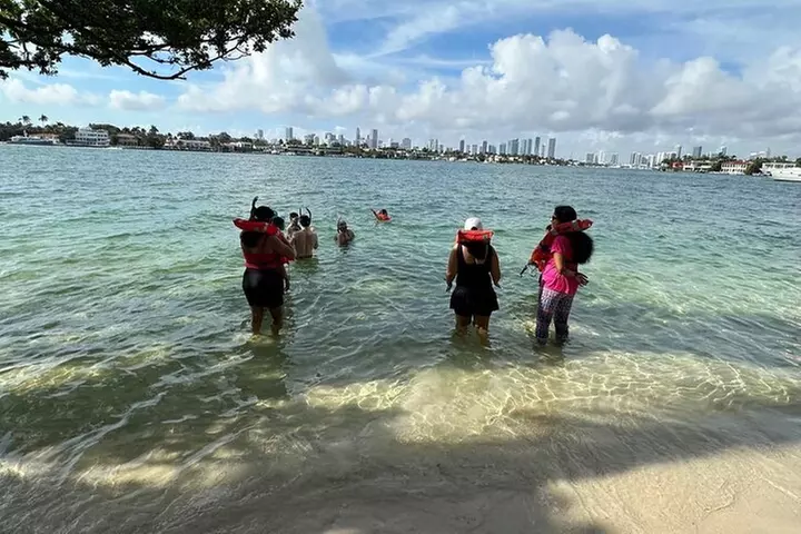 Miami Snorkeling Adventure off a Secluded Island