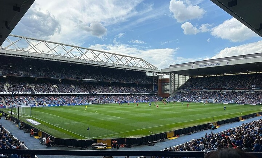 Image 2: Ibrox Stadium Glasgow Soccer Ticket Pass
