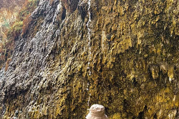 Goldstrike Hot Springs and 124 Degree Magma Heated Waterfall Hike