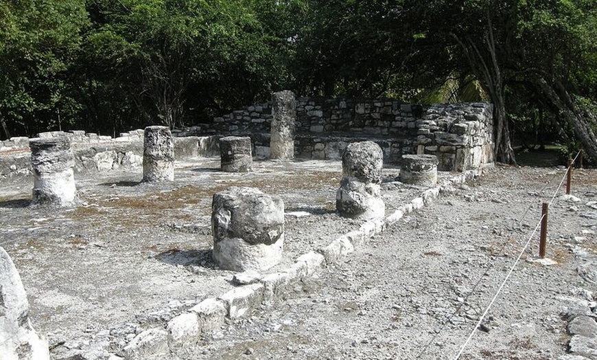 Image 9: Cancun Sightseeing El Meco Site, Letters and Shopping