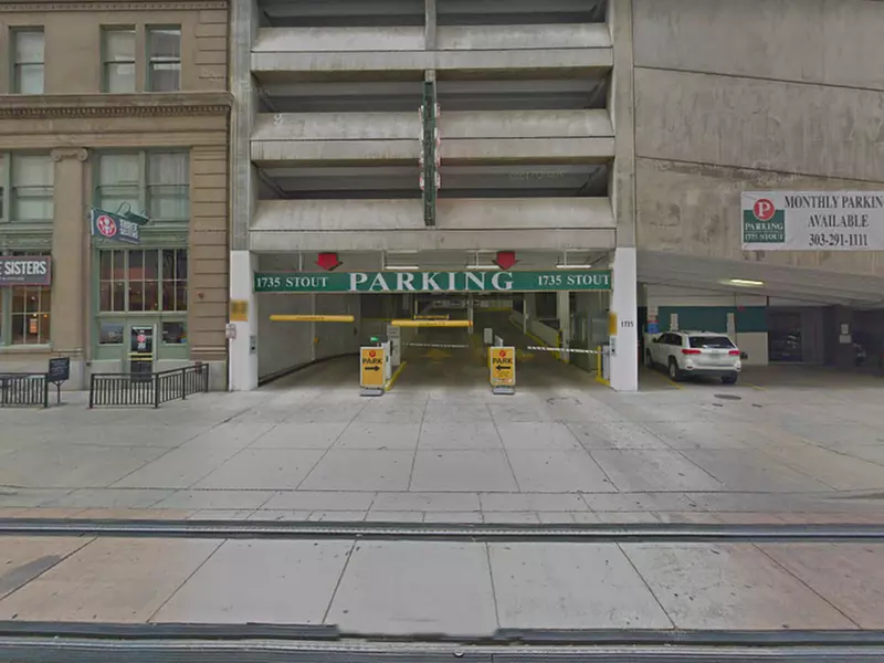 Parking at 1735 Stout St. Garage - Second Medium