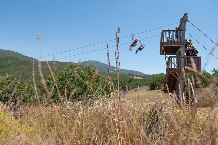 Zip Zoom Ziplines at La Jolla Indian Adventure Park