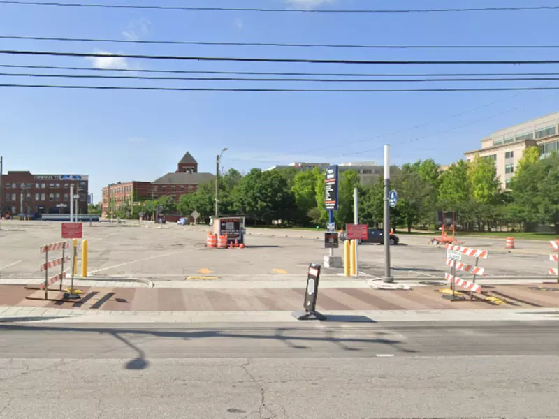 Parking at 25 E. South St. Lot