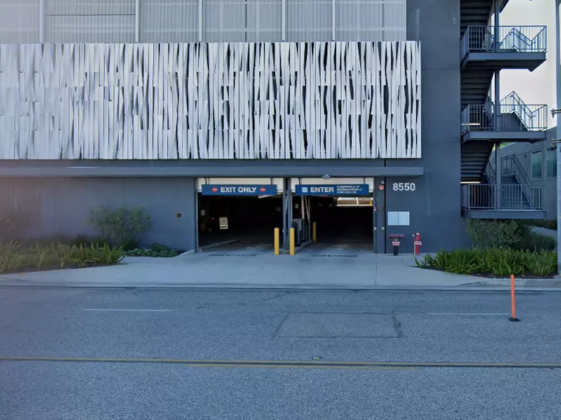 Parking at 8550 Higuera St. Garage